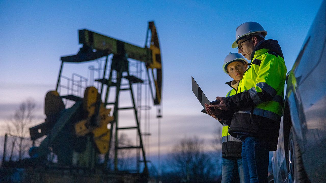 Oil and gas workers