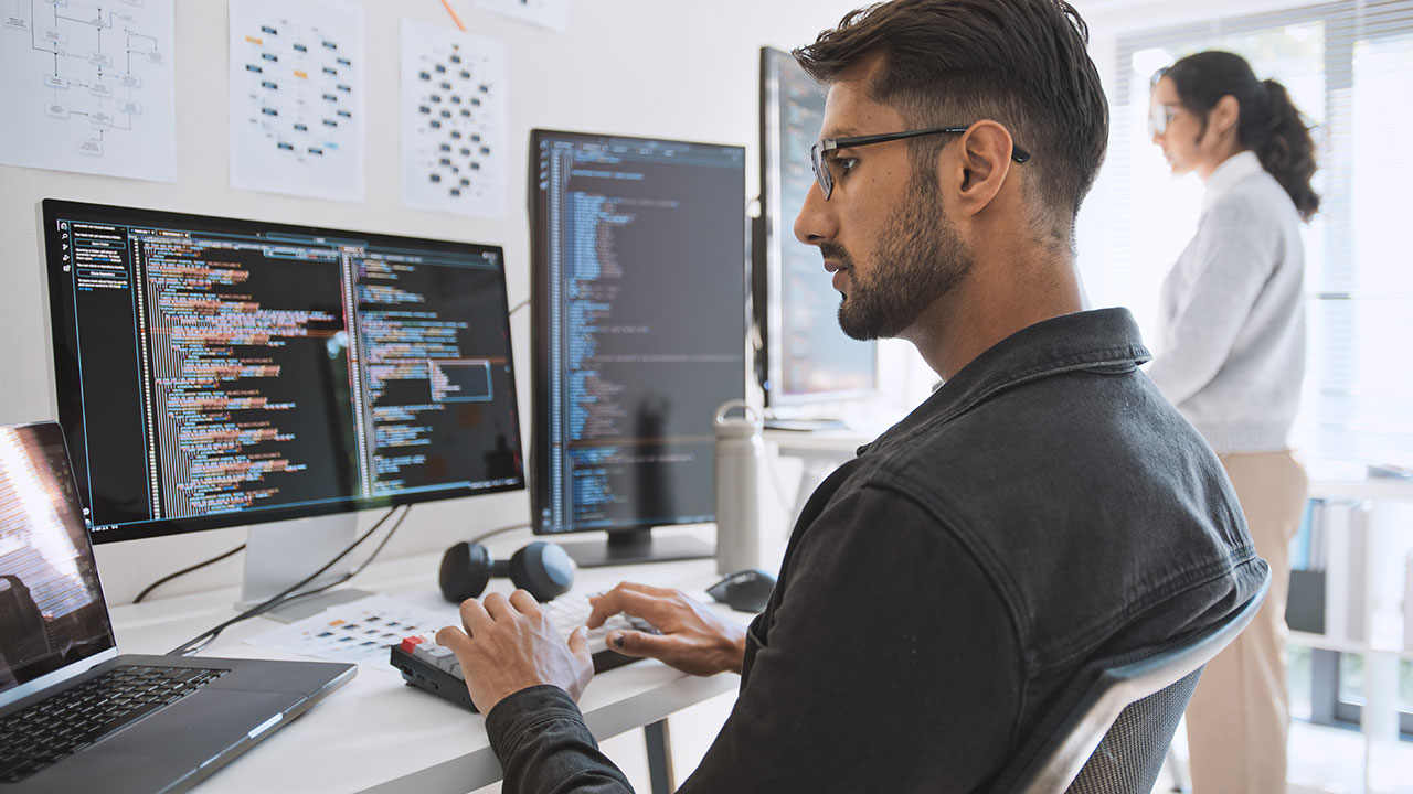 Network manager working in code